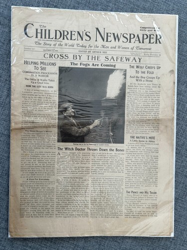 The childrens newspaper - childrens, witch