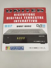 Ricevitore Digitale Terrestre Interattivo "United" DV3-T