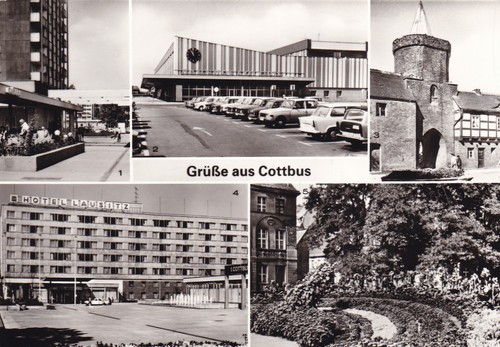 Cartolina cottbus centro - cartolina,