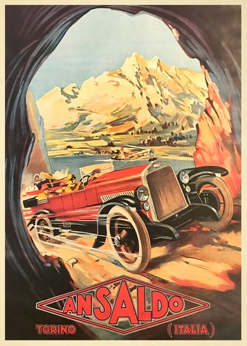 Poster ansaldo torino italia - poster,