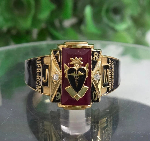 Anello uomo stile vintage