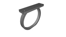 Supporto parete dispenser - supporto,