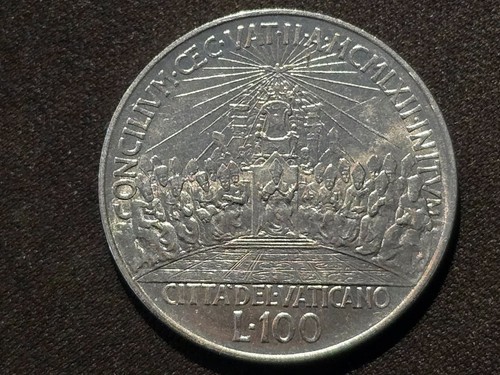 Vaticano 100 lire 1962 - 100,