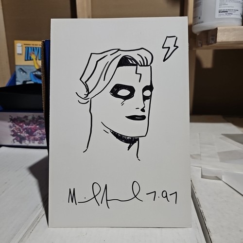 Madman marker sketch - marker,