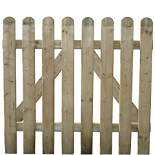 CANCELLETTO CANCELLO STECCATO RECINZIONE STACCIONATA RECINTO IN LEGNO GIARDINO