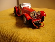 Slot car Jaguar SS-100 vintage