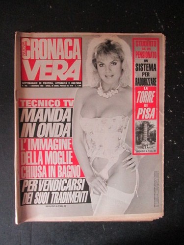 Cronaca vera 895 1989 rivista - 895,