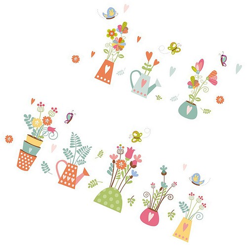 Adesivo murale pvc rimovibile - murale,