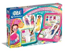 Clementoni Idea Fashion Designer Lavagna Luminosa Creativa per Bambine 7 Anni