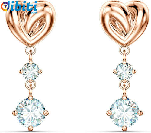Orecchini cuore swaroski - cuore,