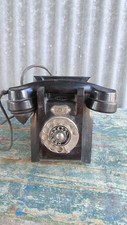 Telefono parete nero - da,