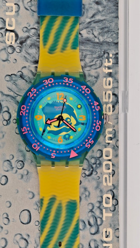 Swatch scuba 200 swordfish - scuba,