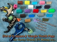 (Set di 2) Manopole Quadrate