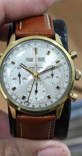 Cronografo vintage wakmann - cronografo,
