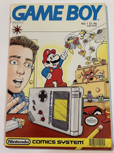 Game boy valiant comics - game,