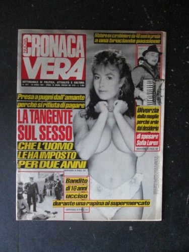 Cronaca vera 1077 1993 rivista - cronaca,