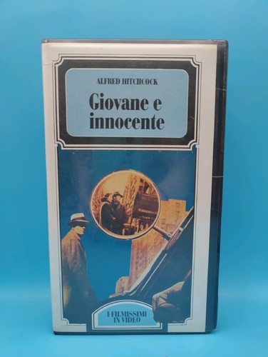 Vhs alfred hitchcock giovane - vhs,