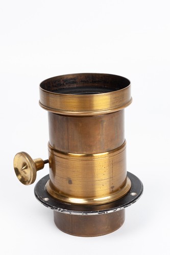 Petzval 13cm brass lens - petzval,