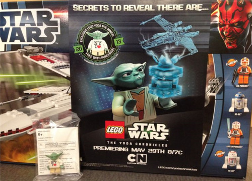 Lego 2013 yoda sdcc love - lego,