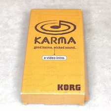 Videocassetta VHS tastiera Korg Karma