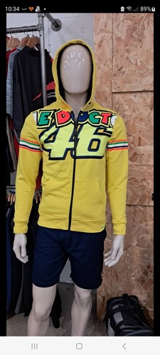 Felpa con cappuccio vr46 - felpa,