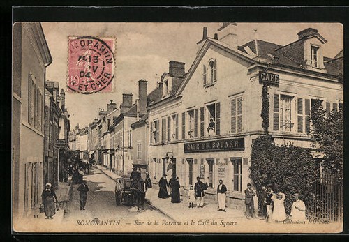 Cpa romorantin rue - romorantin,, de