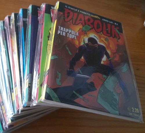 Lotto diabolik inedito anno - lotto,