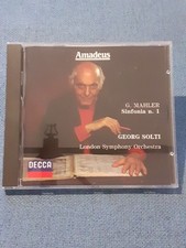 MAHLER - SYMPHONY N 1. SOLTI. CD AMADEUS 