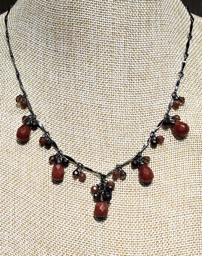 Collana moody goth - moody, ember