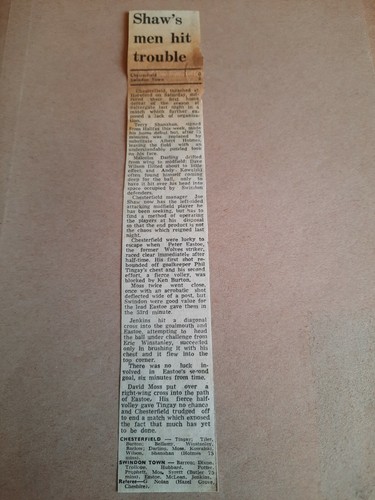 1974 chesterfield swindon - 1974/75, 0