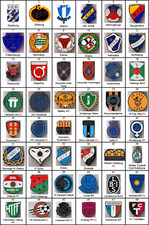 spilla calcio \ distintivo