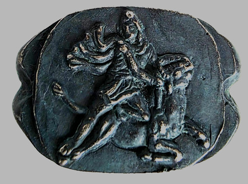 Anello argento romano - , antico