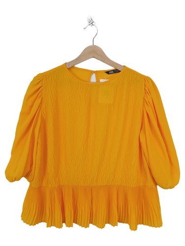Zara camicetta donna giallo - zara,