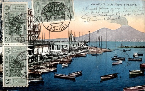 Italia napoli porto vesuvio - porto,