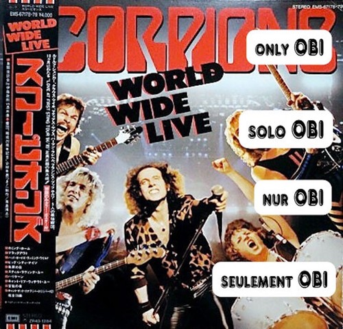 Scorpions world wide - scorpions, live