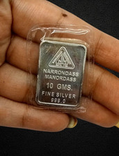 Barra D'Argento Rettangolare