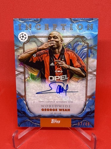 George weah auto - george, foil