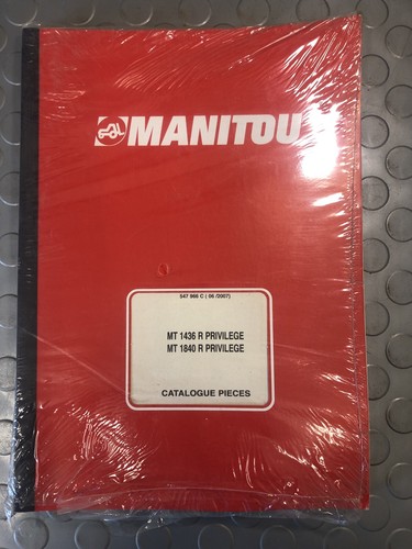 Catalogo ricambi manitou - catalogo,