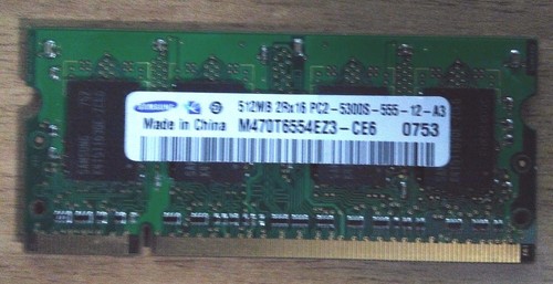 Memoria ram 512mb ddr2 pc2 - memoria,