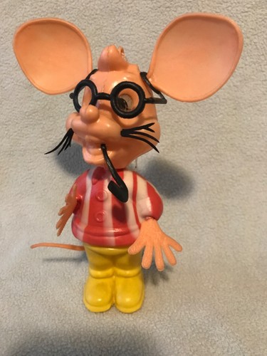 Vintage topo gigio smoking - topo,
