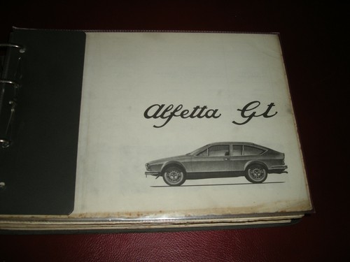 Alfa romeo manuale catalogo - alfa,