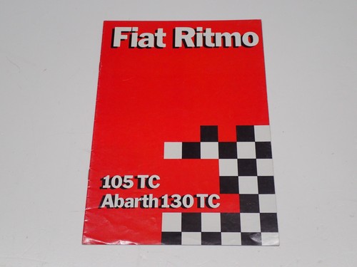 Fiat ritmo 105 - ritmo, 130