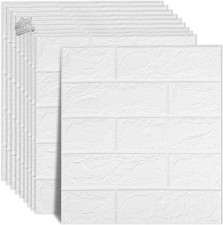 3D Brick Wallpaper, 35X39cm