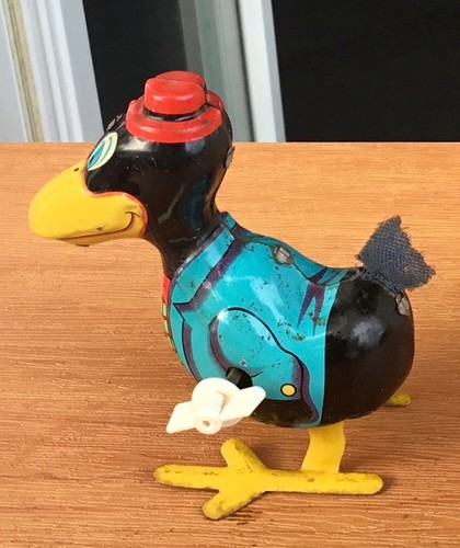 Tin toy giocattolo latta corvo - giocattolo,