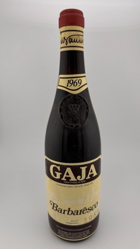 Gaja barbaresco 1969 - 1969, bott..72