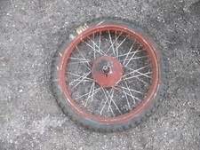 RUOTA CERCHIO CROSS MORINI P4 P6 TUBONE 19 POLLICI CABALLERO ANTERIORE PERNO