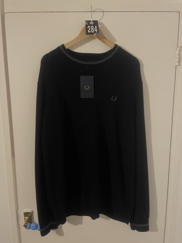 Felpa fred perry - felpa, nera