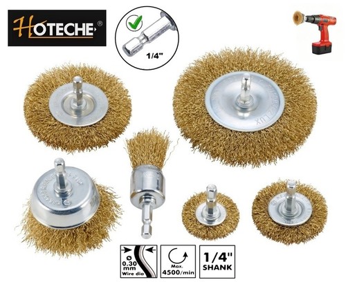 Set spazzole fili acciaio - set, di