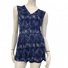 MALIPARMI Maglia blusa blu