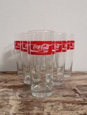 6 Biccieri Coca Cola Vintage